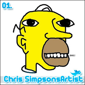 10 People You Have To Follow On Twitter: Chris Simpsons Artist