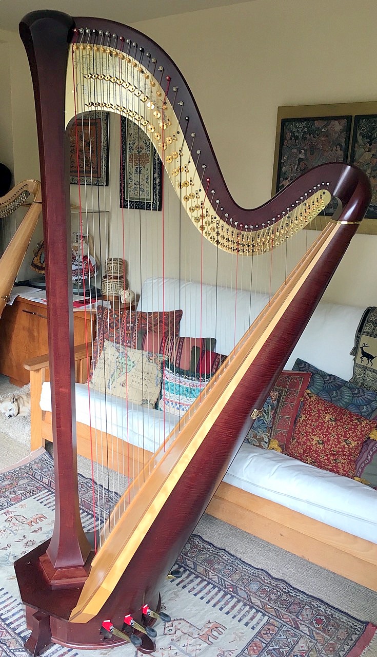 lyon and healy harp string chart