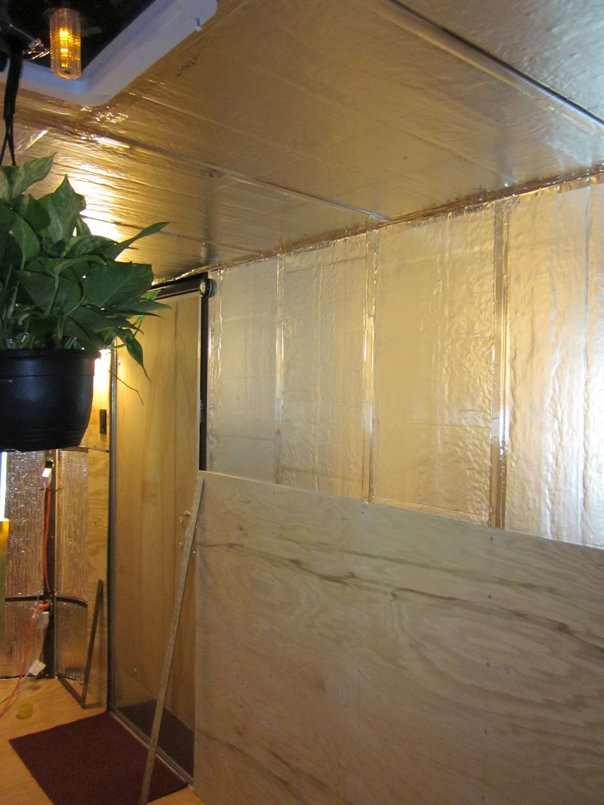 Stealth Camper Trailer Conversion R matte plus 3 insulation