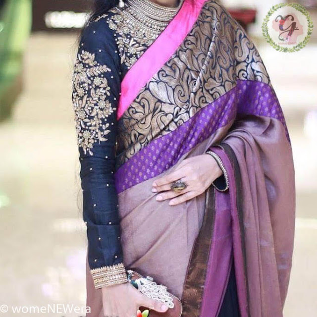 Maggam Work Full Sleeves Blouse Maggam Work Full Sleeves Blouse