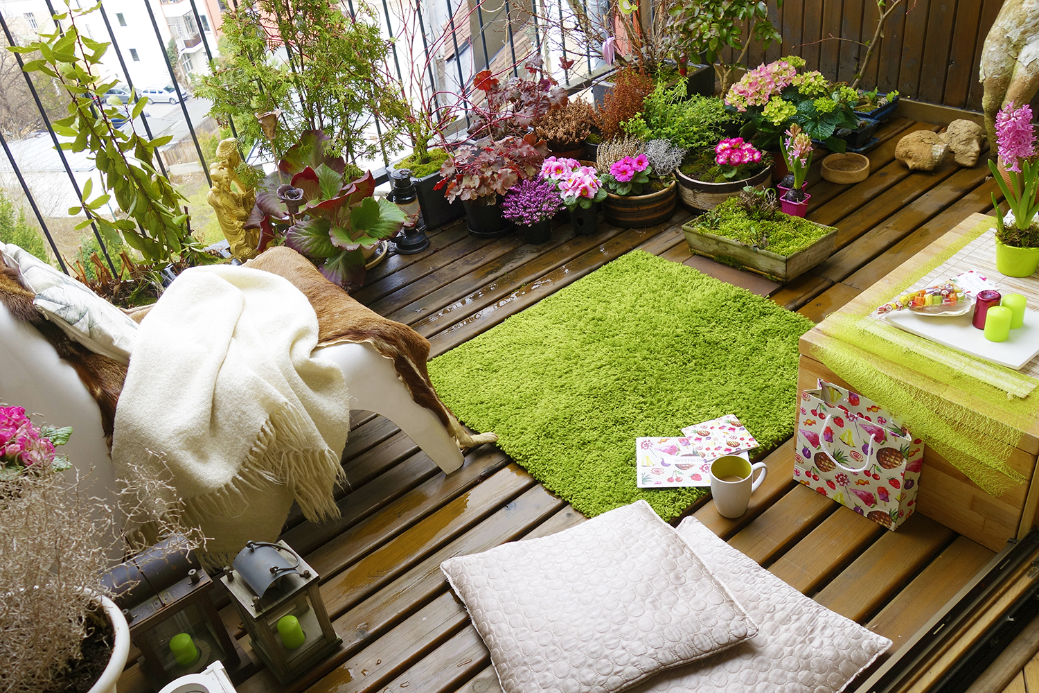 dream gardens Môj balkón v skorú jar. V trendovej farbe roka 2017 GREENERY dream gardens Môj balkón v skorú jar. V trendovej farbe roka 2017 GREENERY