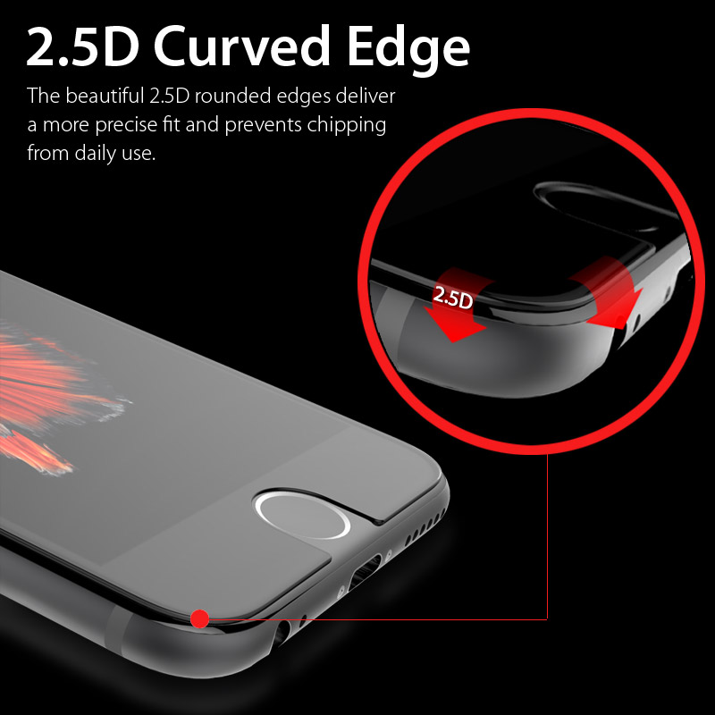iPhone 6 6S Screen Protector Araree CORE Fully Cover Tempered Glass for Apple Trust your