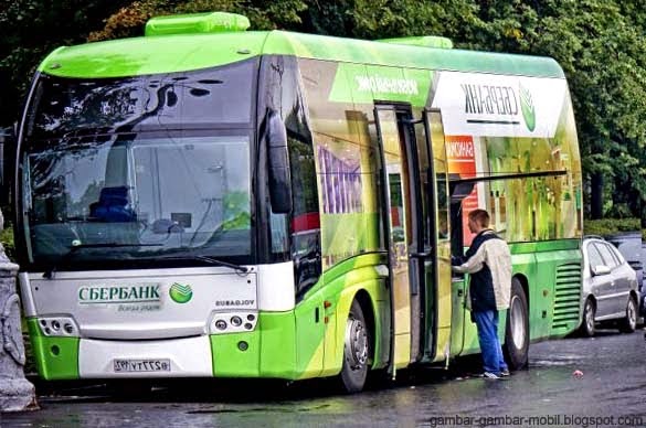 Foto gambar modifikasi mobil bus pariwisata l300 mini bus 