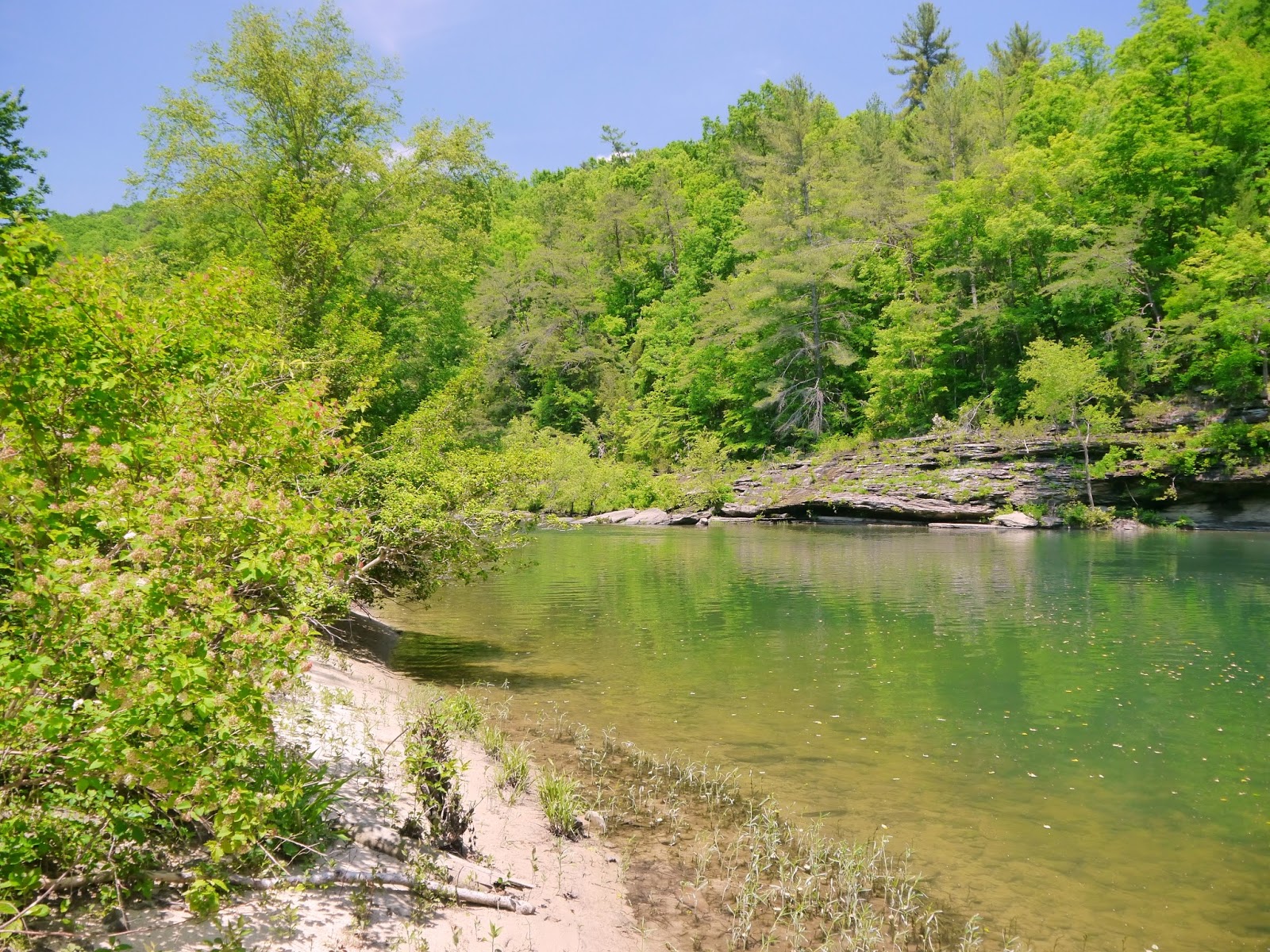 American Travel Journal Rock Creek to Alley Ford Cumberland Trail