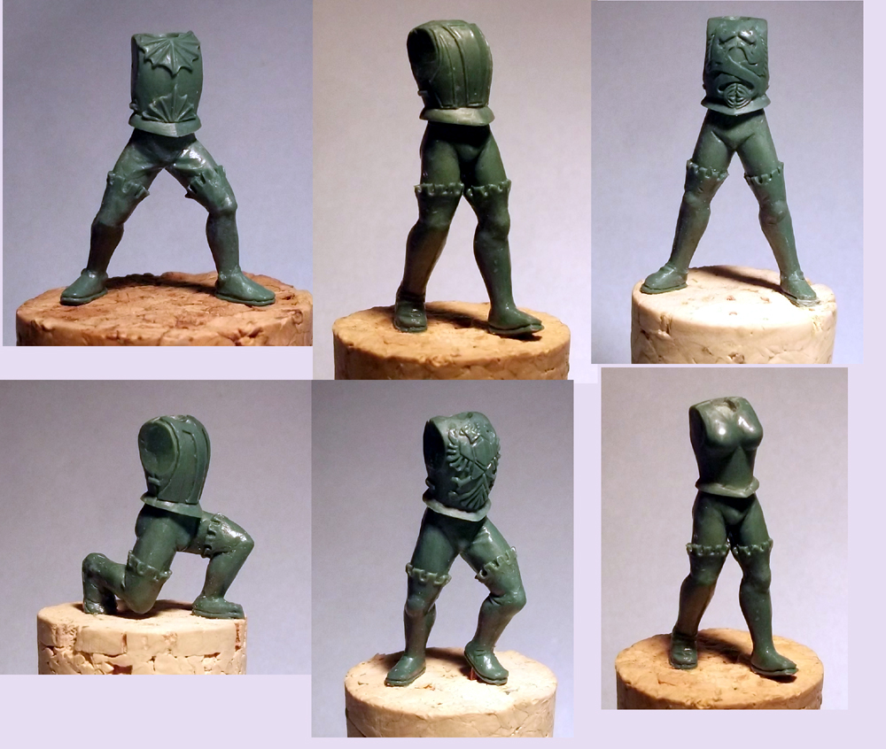 WK's Miniature Imperium Sea Elf Greens