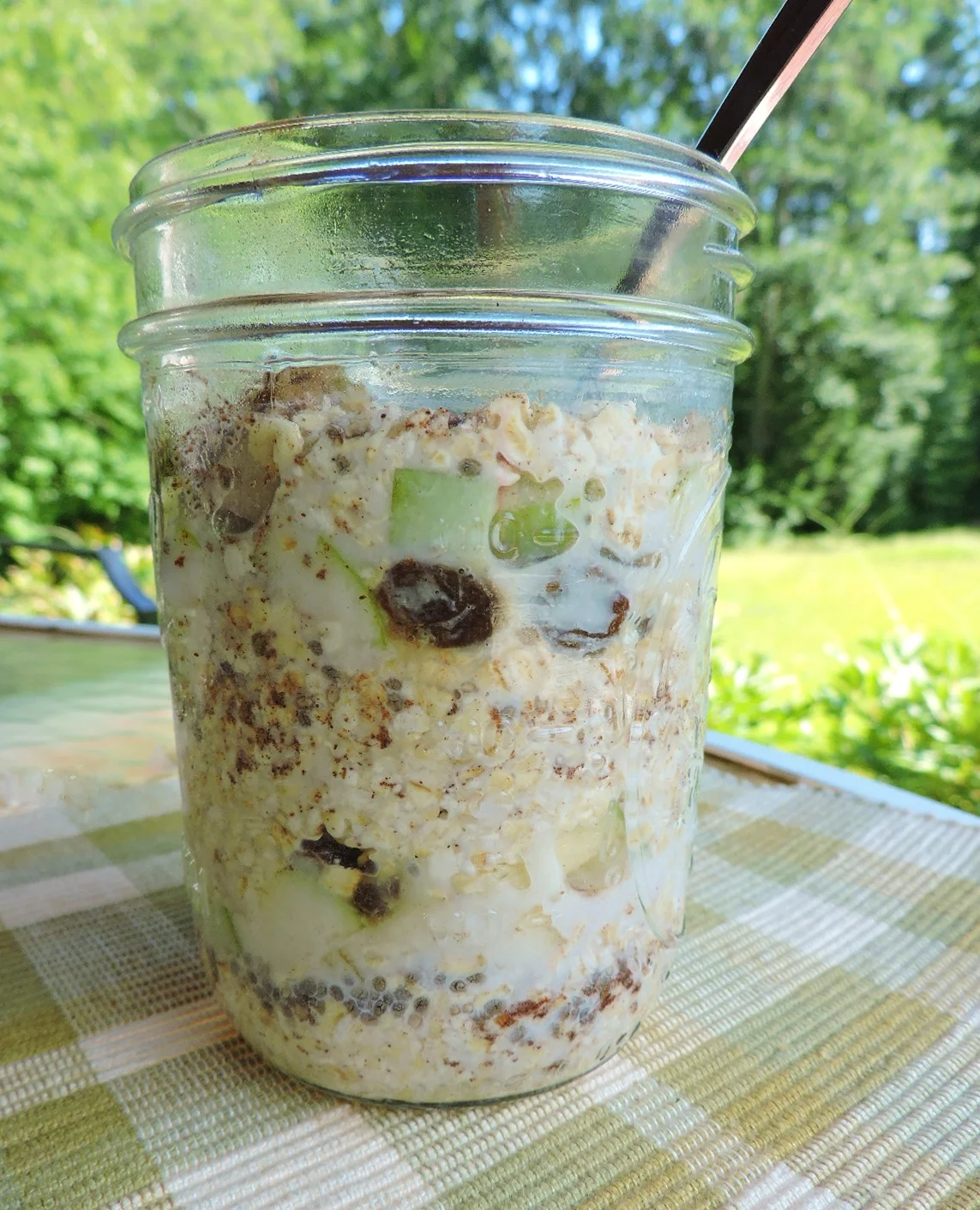 Apple Cinnamon Overnight Oats