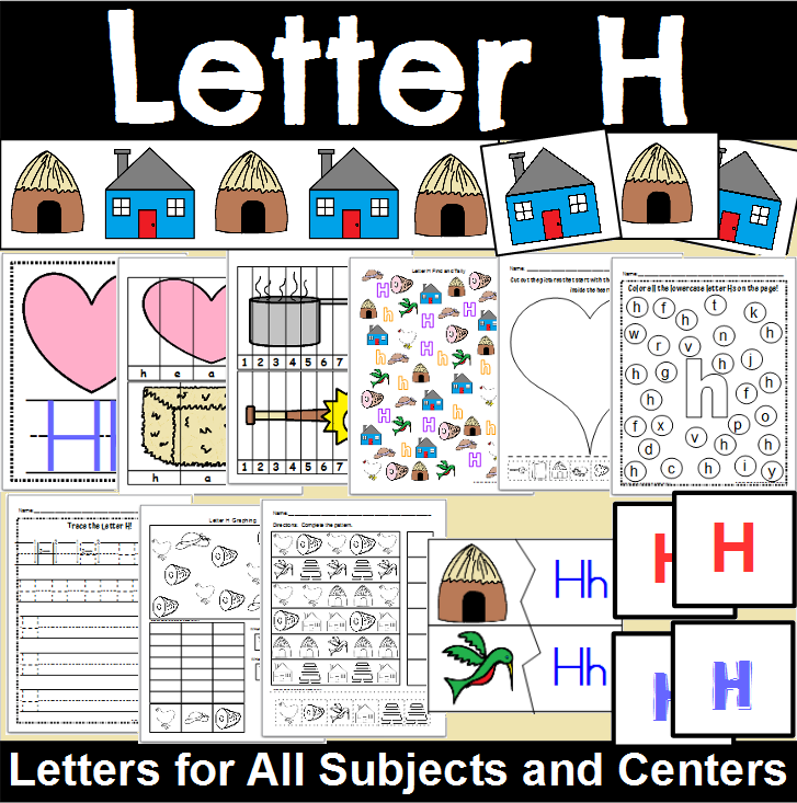Letter H Activities