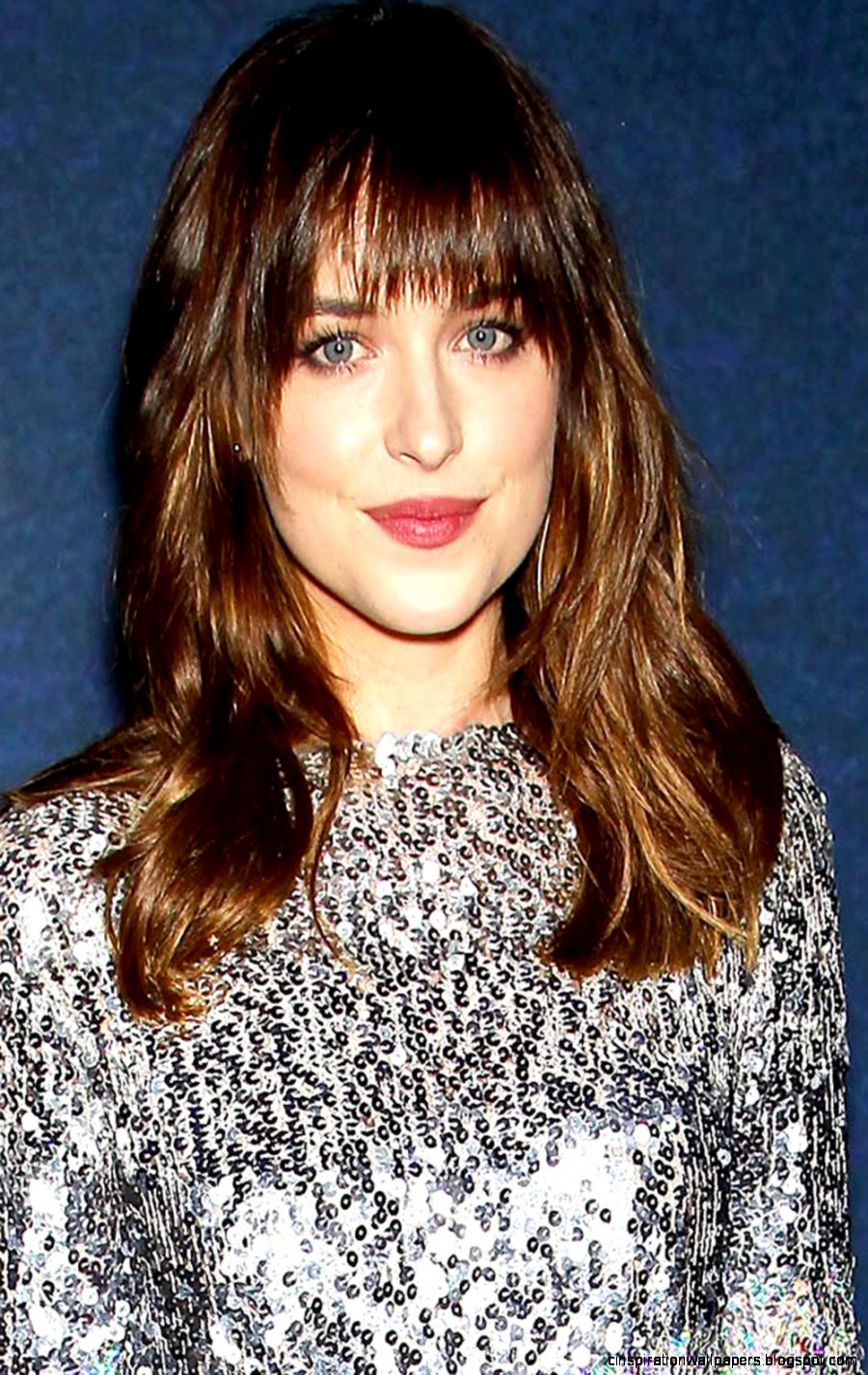 Dakota Johnson With A Classic Fringe   Fringes  InStyle UK