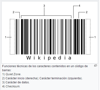 Aprendiendo C#, Python, C++, A.I, BASIC...: Código de Barras
