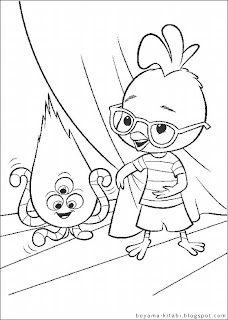 Chicken Little Coloring | The Coloring Pages - The Coloring Book