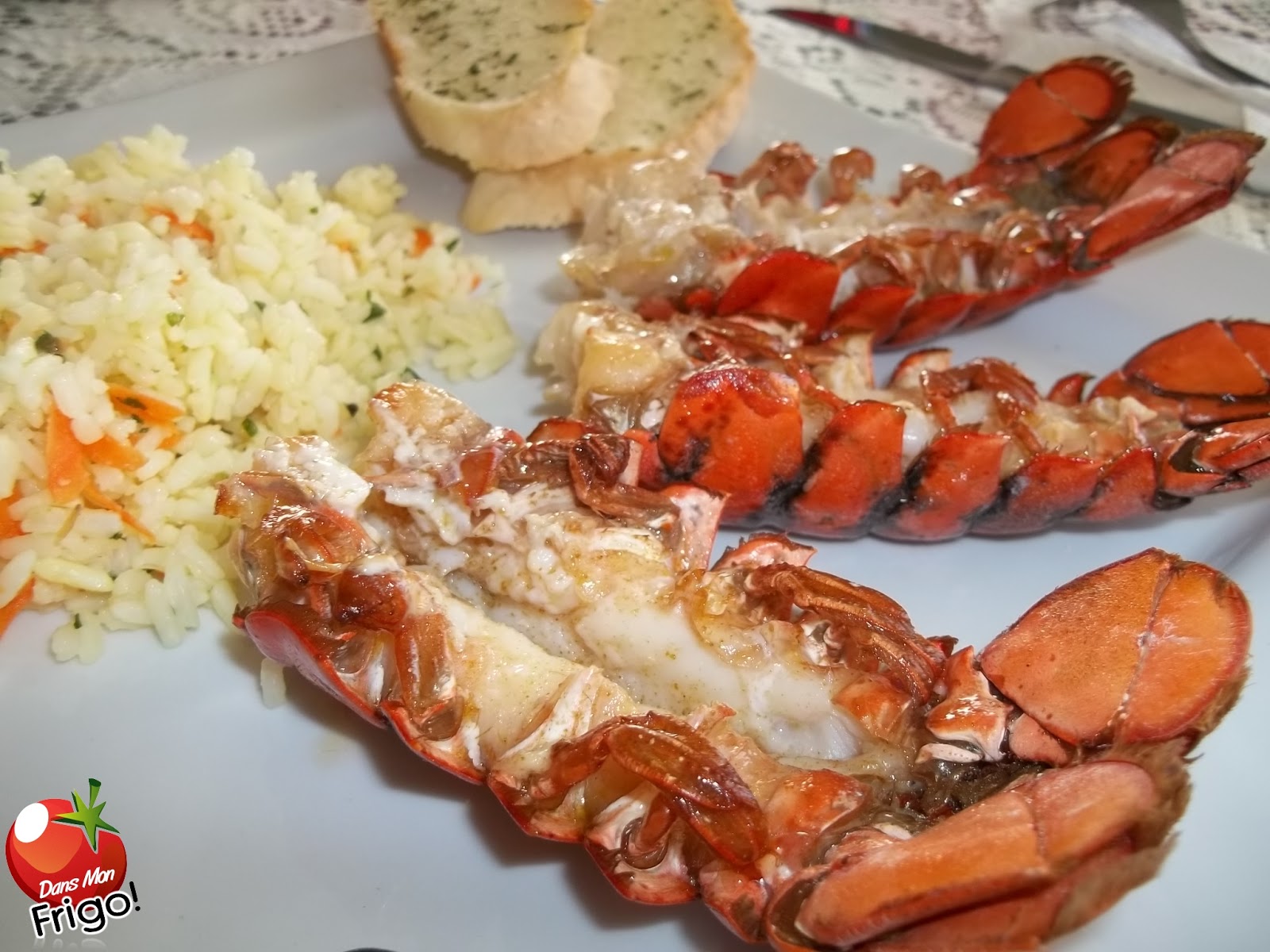 ☑ comment cuire queue de homard au four
