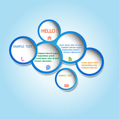 circle brochure background vector corel draw tutorial and free vectors