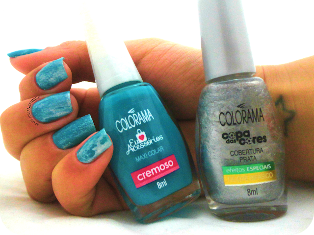 Aprenda o passo a passo para criar a decoração tie-dye nas unhas