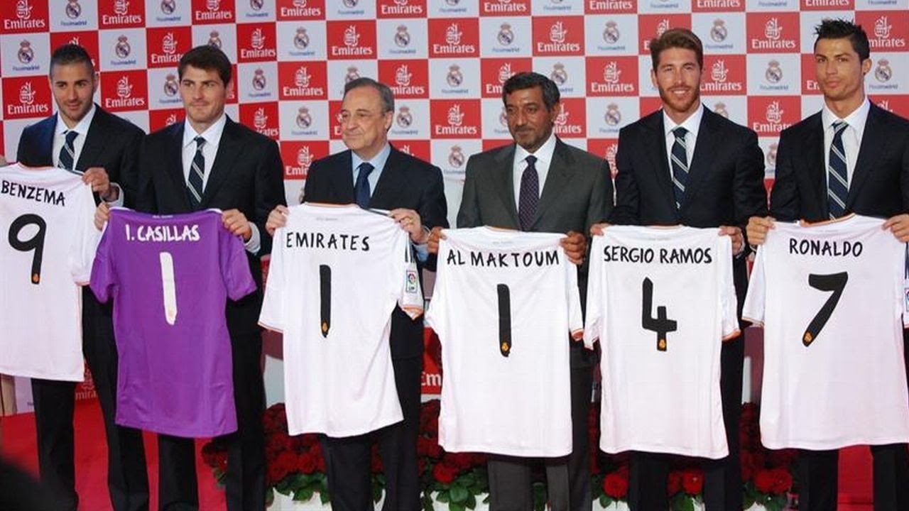 Real Madrid To Renew Fly Emirates Shirt Sponsorship Deal Footy Headlines