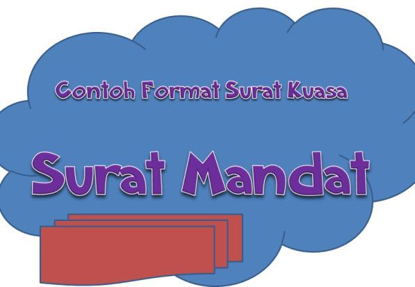 Donwload Contoh Surat Mandat - Surat Mandat Bindamping Pramuka
