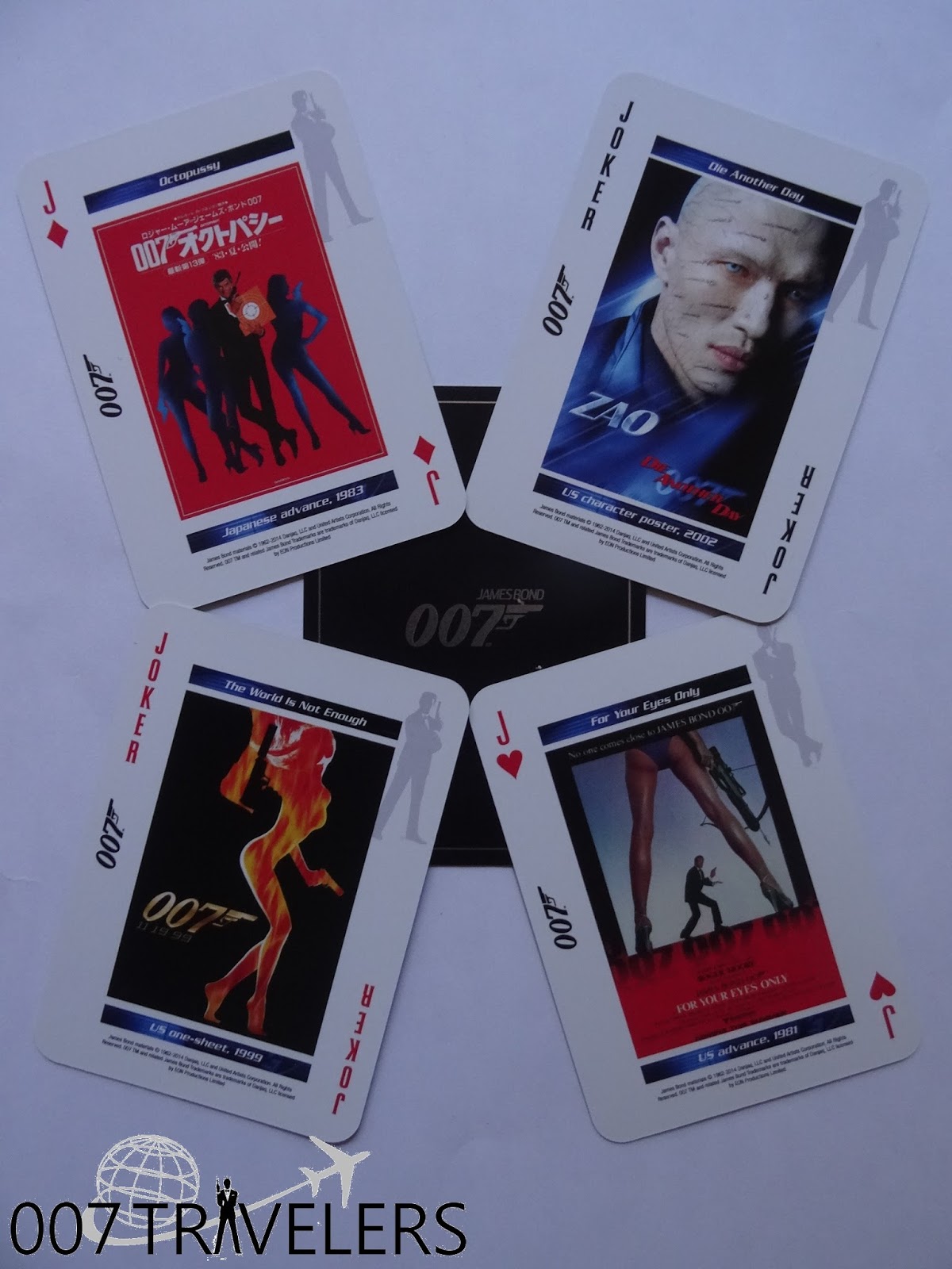 007 Item James Bond 007 playing cards 007 Blog