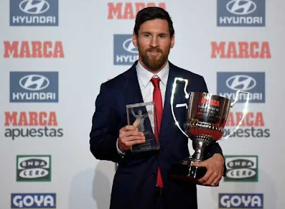 Messi Gets La Liga’s Best Player Award