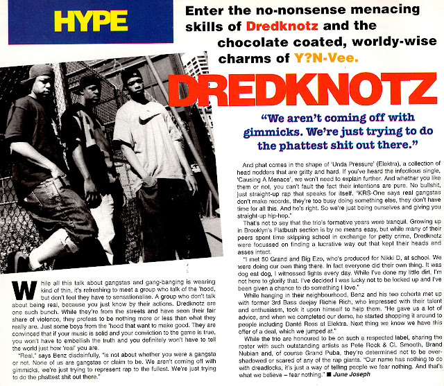 HipHop-TheGoldenEra: Hype - HHC 1994 : Dredknotz