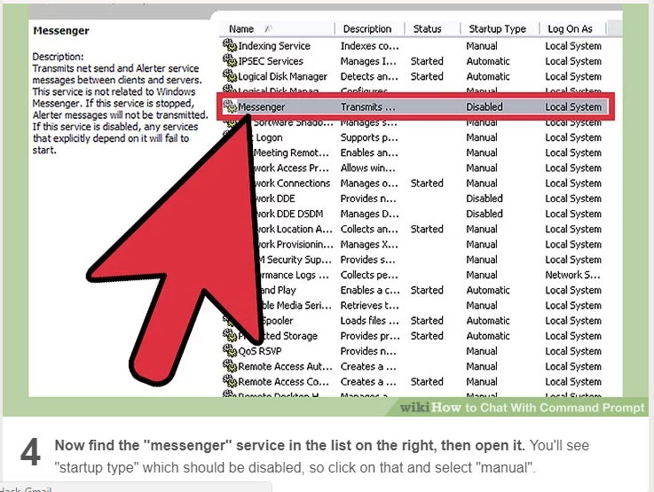 Chat Privately by using CMD (Private CHAT)