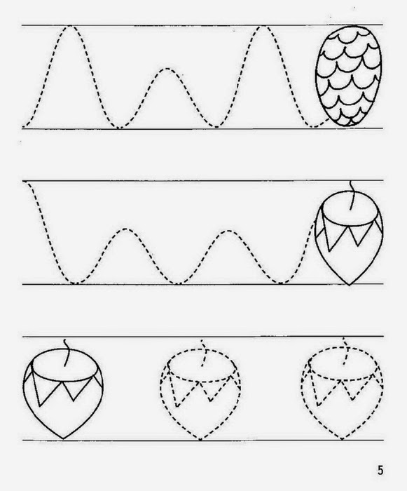 Knitting&Crochet Obsession: Prewriting Practice Sheets - Preschool 3-4 ...