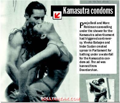 Pooja bedi kamasutra condoms - Bollywood actresses who dared to pose with naked men