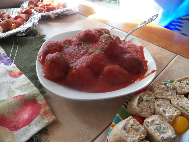 Meatballs in Marinara Sauce