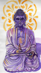 buddha drawing holding hand stencil watercolor journal sketch pen buddhas gayle journey