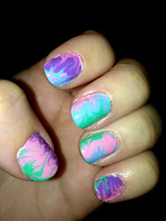 nail water without yak marbling