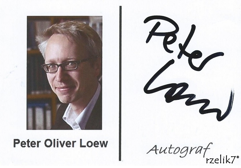 rzelik7 autografy (autographs collection) Peter Loew