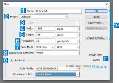 Window New Document Adobe Photoshop CS5