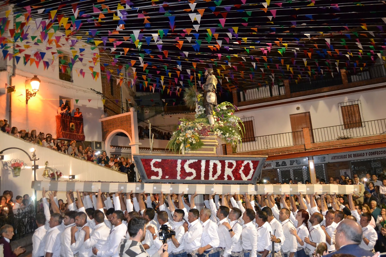 Periana y Pedanias: Procesión en honor a San Isidro Labrador 2018.