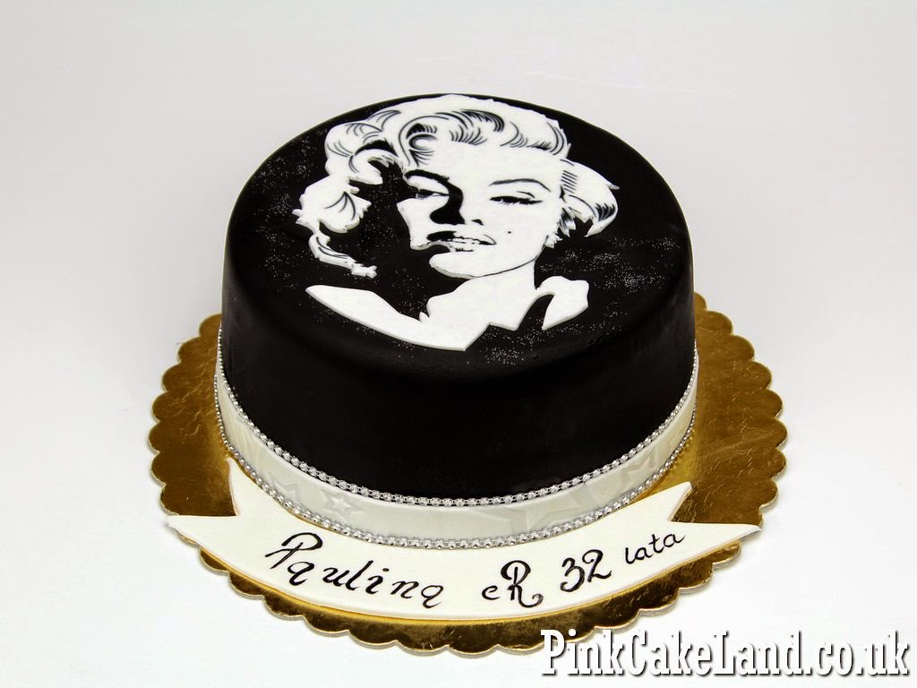 Birthday Cake Marilyn Monroe