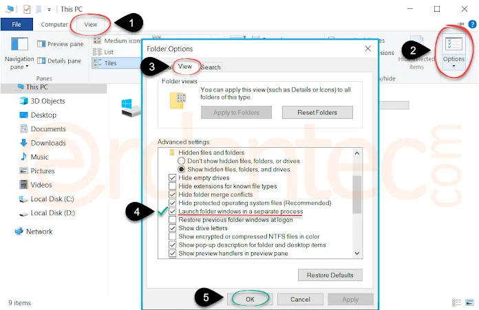 Explorer.exe Crashing and Restarting Problem Solution