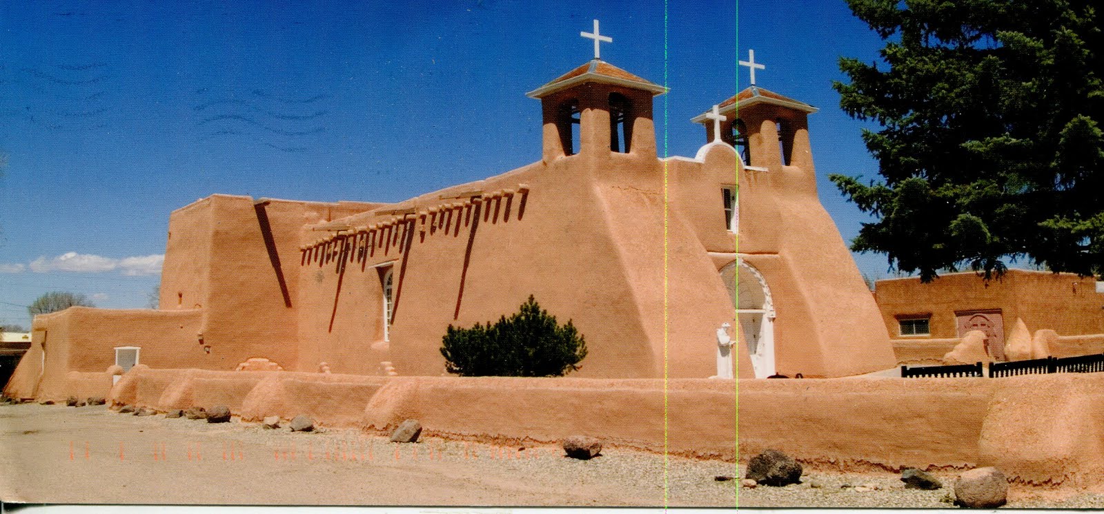 collect ROC USA Postcard San Francisco de Asis Mission Church in