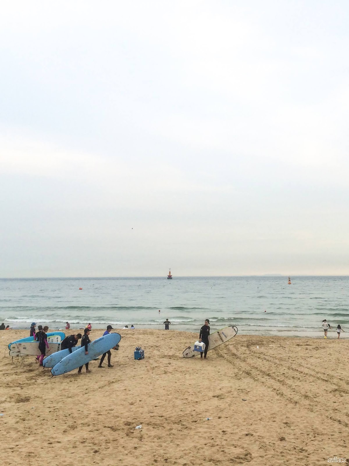 Seoul, Korea - Summer Study Abroad 2014 - Haeundae Beach