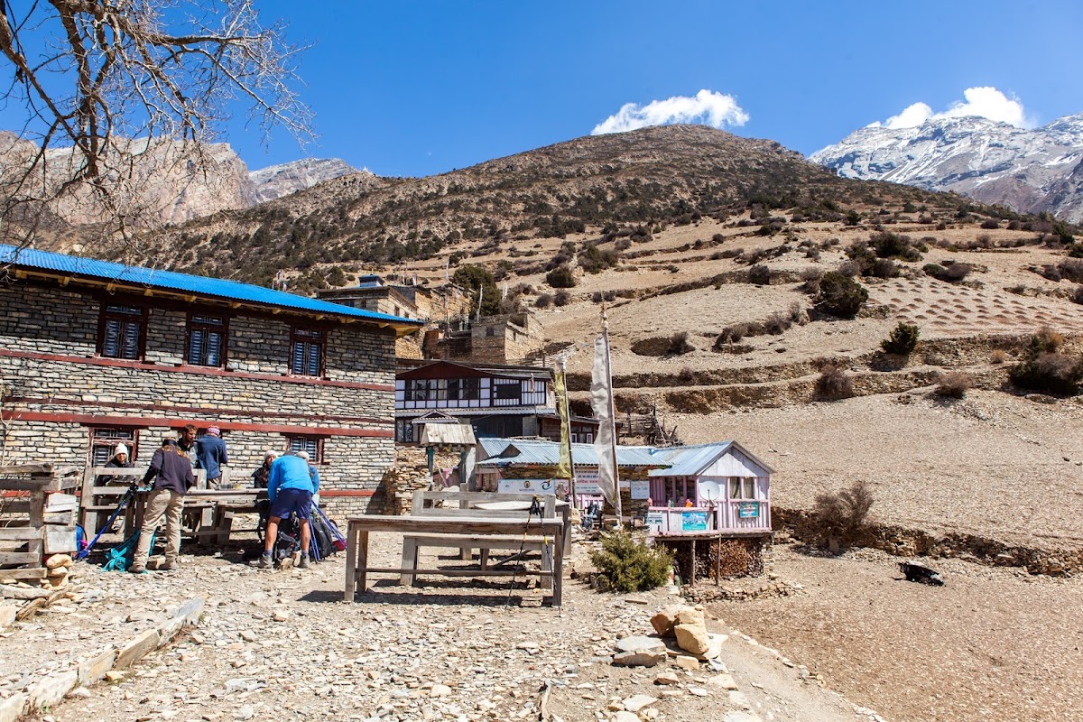 200км по красно-белым черточкам.. Around Annapurna. март-апрель 2017