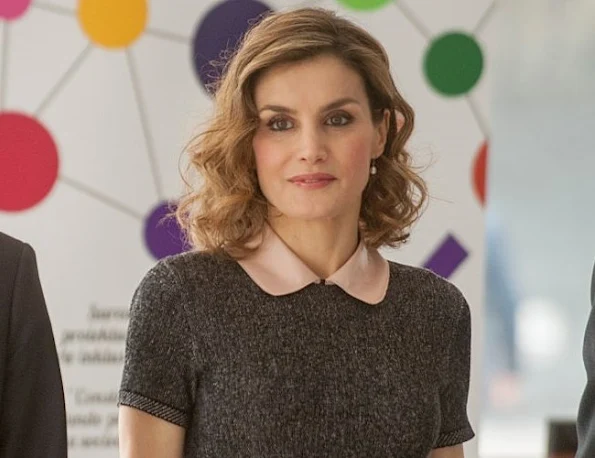 Queen Letizia of Spain attends a congress on rare diseases  in Bilbao, Spain