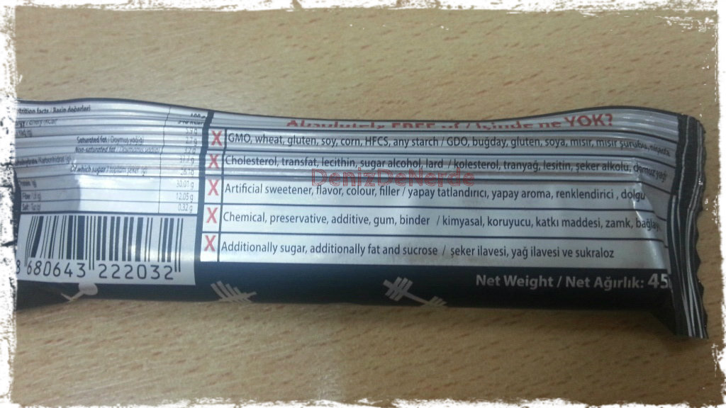 DenizDeNerde Unique Protein Bar Eşsiz Bir Keşif )