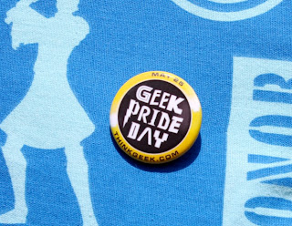 Geek Pride Day pin from ThinkGeek.com