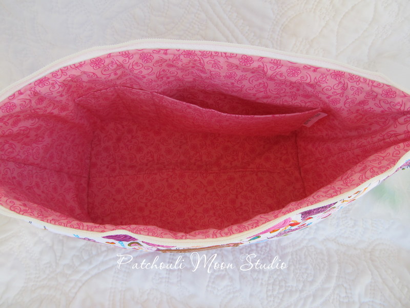 Patchouli Moon Studio Zippered Knitting Project Bag