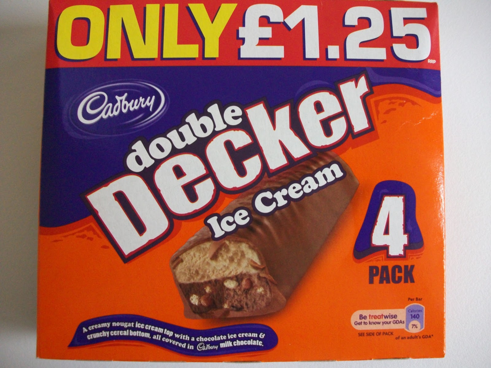 Cadbury Double Decker Ice Cream Bars