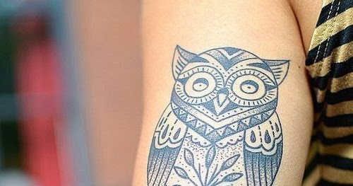 Gambar Tato Burung Hantu Di Tangan Koleksi Gambar HD