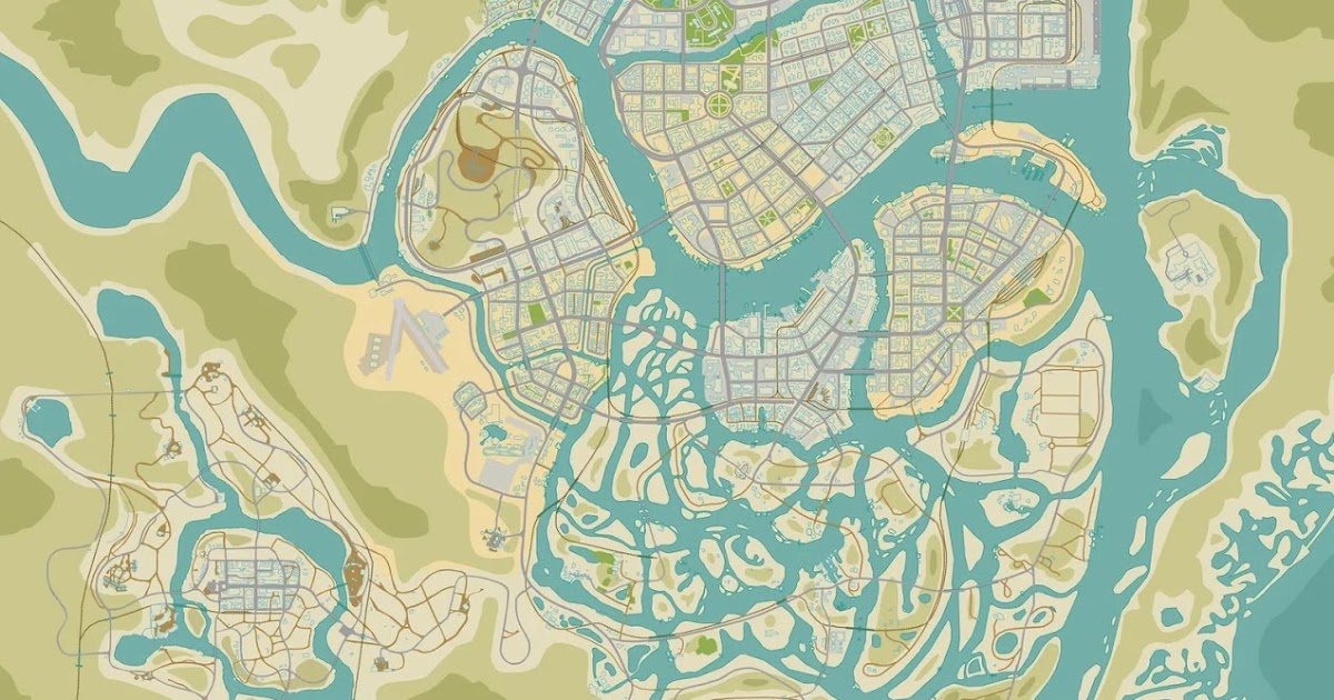 Mafia III Map