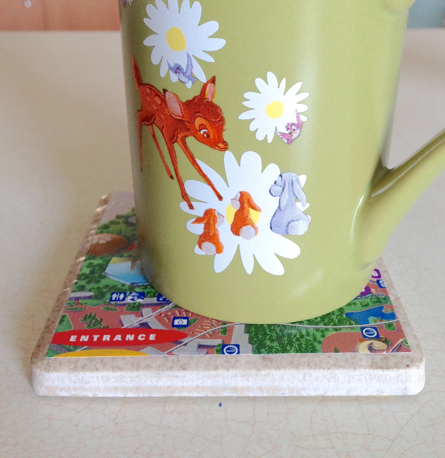 Merryweather's Cottage DIY Disney Map Coasters