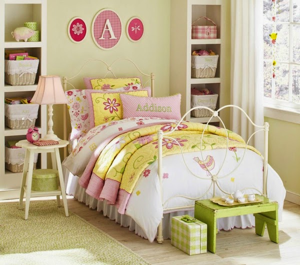 Dormitorios para niñas en colores pastel Ideas para decorar dormitorios