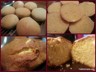 Bread Rolls and 5 Minute Lemon Cake recipe