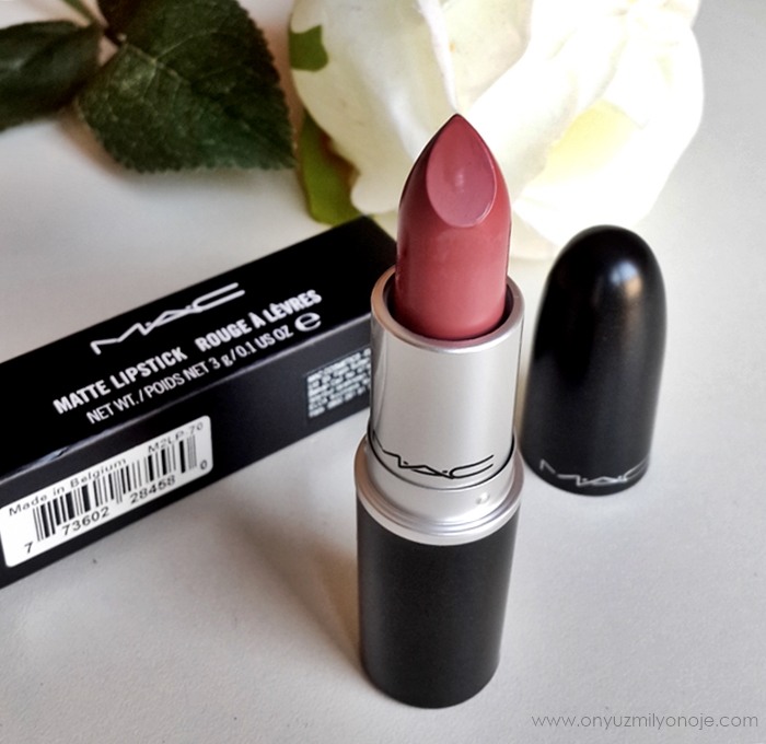 Mac Mehr Mat Ruj OnYüzMilyonOje Oje, Nail Art, Kozmetik, Makyaj ve