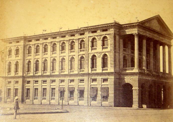 National Bank of India - Bombay (Mumbai) 1860's - Old Indian Photos