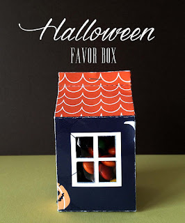 Halloween favor box