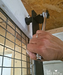 barn door sliding install chicken coop track why beam installing